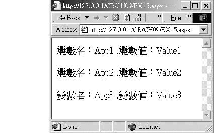 取得Application 对象变量内容的方法 - 软件测试