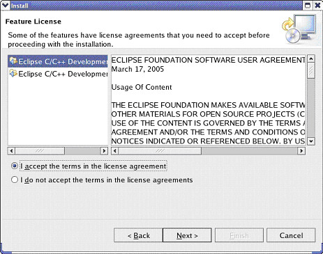 阅读并同意许可协议