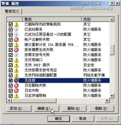 实现ISA防火墙网络负载均衡的故障转移（图十）