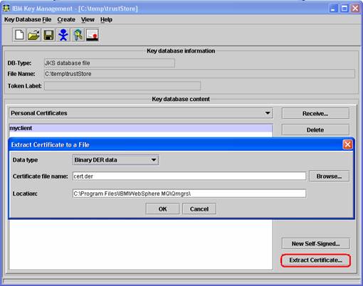 Websphere MQ Java/JMS 客户端的 SSL 配置（图六）