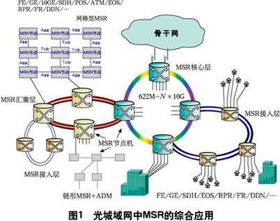 MSR---下一代光城域网架构与解决方案（图二）