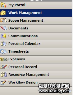 选中 Work Management