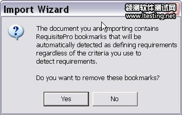 Import Wizard 对话框