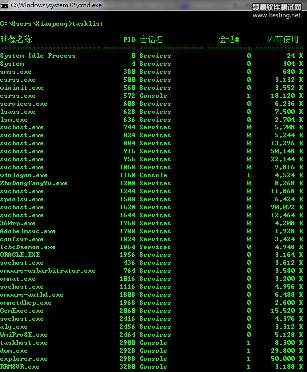 如何用dos命令关闭进程