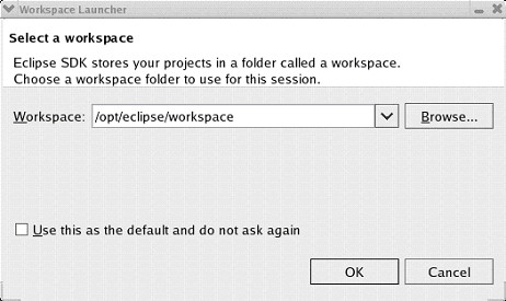ѡ�� Eclipse �����ռ�