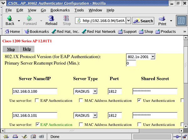 ͼ 2. Ϊ WAP ���� NAS