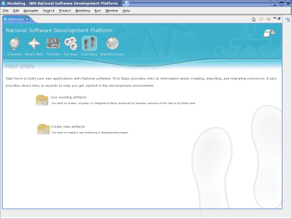 Software Modeler First Steps