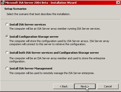 ISA Server 2004��ҵ��Beta��װָ��2(ͼ)��ͼ�ģ�