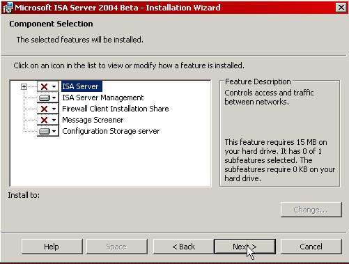 ISA Server 2004��ҵ��Beta��װָ��2(ͼ)��ͼ�壩