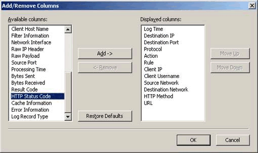 ISA Server 2004 中的HTTP筛选(下)(图一)