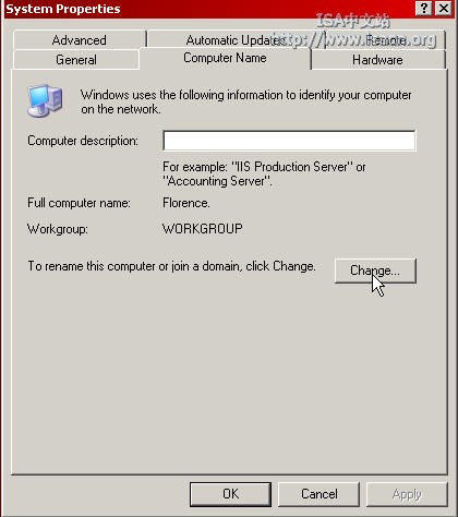 ���򻷾��в���ISA Server 2004��ҵ�棨�ϣ���ͼ����
