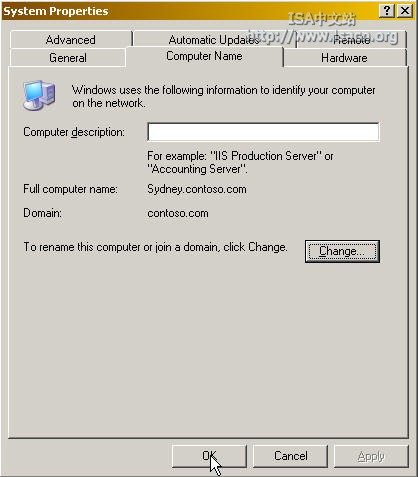 ���򻷾��в���ISA Server 2004��ҵ�棨�ϣ���ͼ�ˣ�