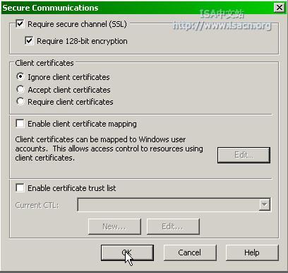 ��ISA Server 2004�з�����ȫWeb���񣨶�����ͼ����
