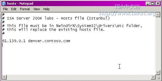 ��ISA Server 2004�з���<STRONG><A href=