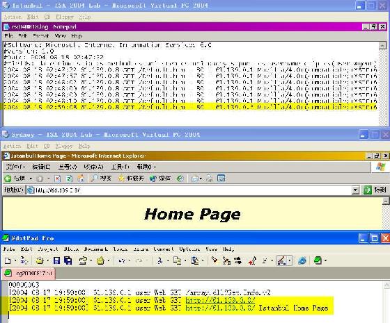 配置ISA Server 2004中的Web链(下)(图一)