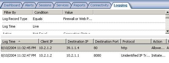 教你查看ISA Server 2004中的日志(图七)