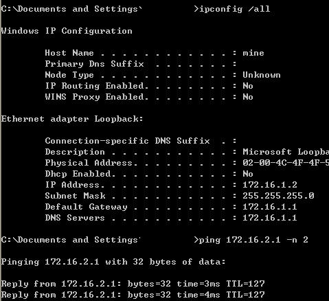 在存在多条路由的内部网络中配置ISA Server 2004(图二)