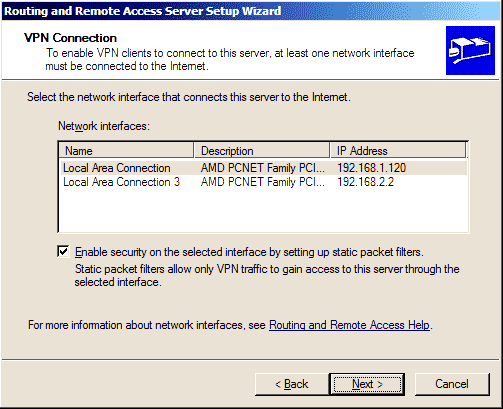 如何使用Windows Server 2003的VPN服务(图三)
