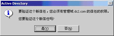 不同森林中的Windows 2000域信任(2)(图三)