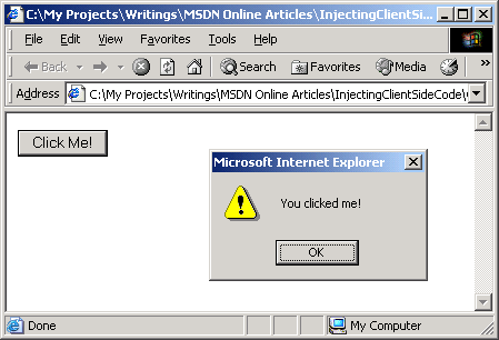 �� ASP.NET �������ؼ�����ͻ��˽ű���ͼһ��