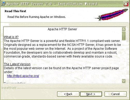 Apache+php+mysql在windows下的安装与配置图解(图三)