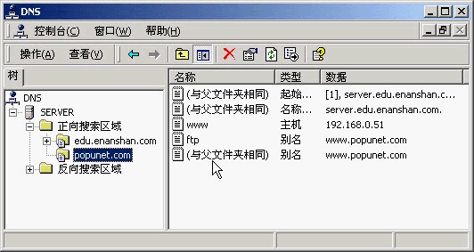 ��WIN2000������DNS��������ͼ�ģ�