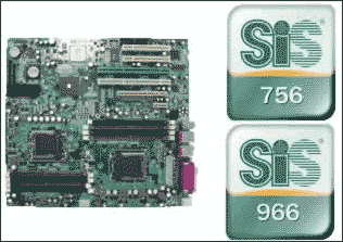 SiS756与SiS966服务器芯片组发布(图一)