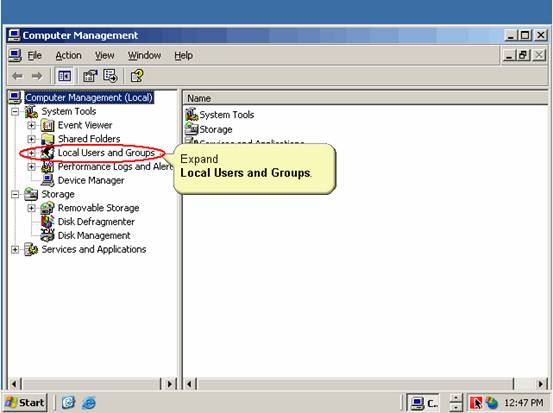 Windows2003添加新用户(图二)