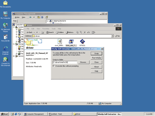 WIN2000��װIntel����ģ�飨ͼһ��