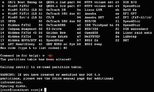 Linux 分区管理(图十二)