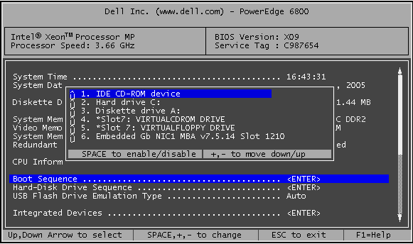 Dell PowerEdge 6800/6850 Server Red Hat3��װ�ֲᣨͼһ��