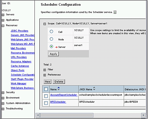 WebSphere Enterprise Scheduler 规划管理(1)(图一)