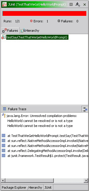 在 Eclipse 中使用 JUnit 启蒙引导(图一)