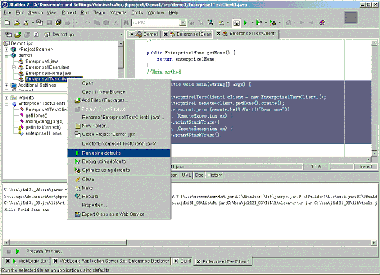 Jbuilder7��Weblogic7���Ͽ���֮-����ʵ����ͼʮ�ߣ�
