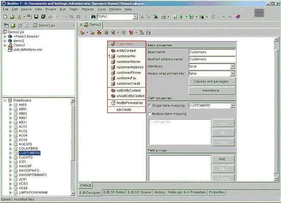 Jbuilder7��Weblogic7���Ͽ���֮-����ʵ����ͼ��ʮ����