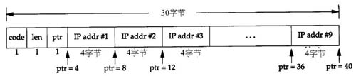 IP记录路由选项