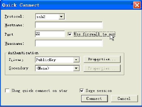 ����SecureCRT��������Կ������SSH��������ͼһ��