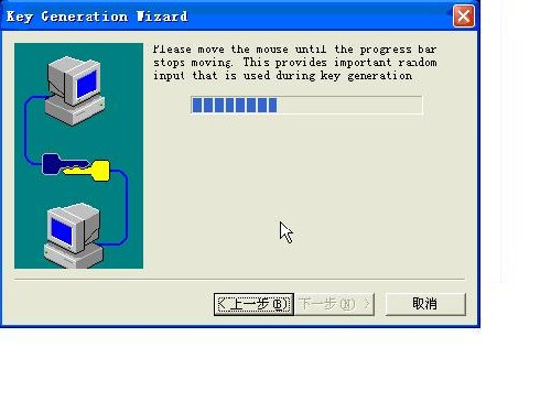 ����SecureCRT��������Կ������SSH��������ͼ�ߣ�