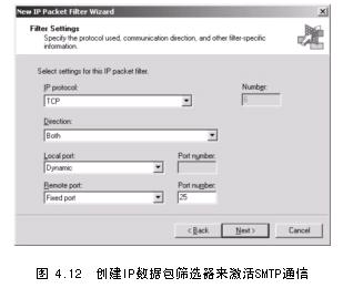 ISA 配置IP数据包筛选器(1)