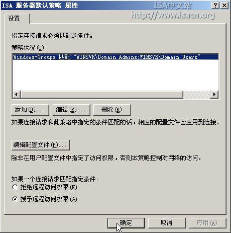 ISA����ǽ�е�VPN�ͻ�������Ȩ��ͼ�壩