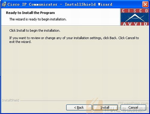 Cisco IP Communicator1.1.5安装(图四)