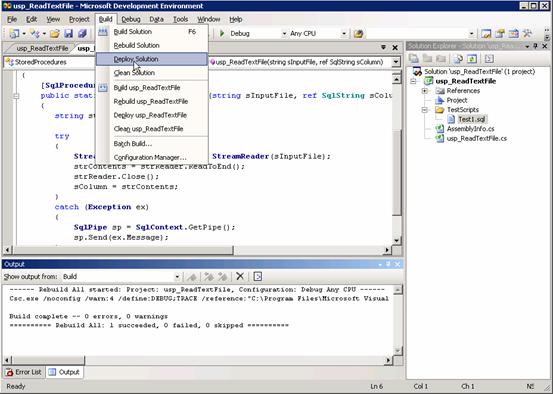SQL Server 2005与IBM DB2 v8.2之对比——Visual Studio和.NET开发人员的数据库平台(三)(图三)