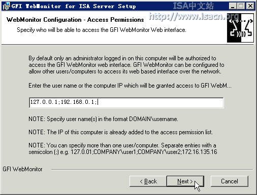 使用GFI WebMonitor for ISA监控Web流量一(图)(图一)