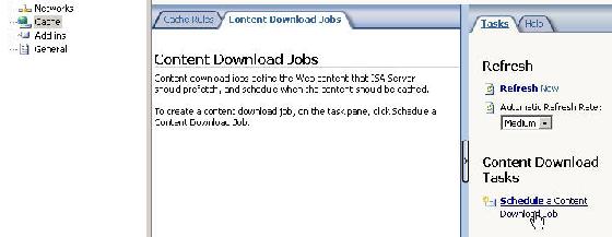 配置ISA Server 2004的内容下载作业(图四)
