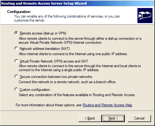 如何使用Windows Server 2003的VPN服务(图一)