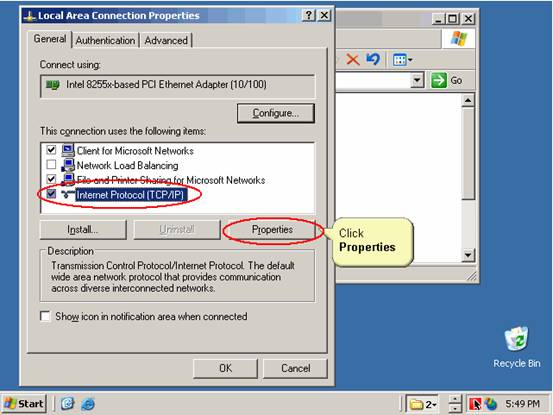 Windows2003配置TCP/IP并测试(图四)