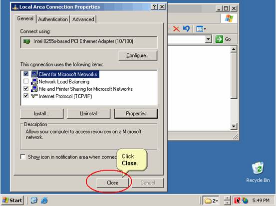 Windows2003配置TCP/IP并测试(图七)