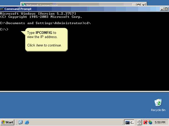 Windows2003配置TCP/IP并测试(图九)