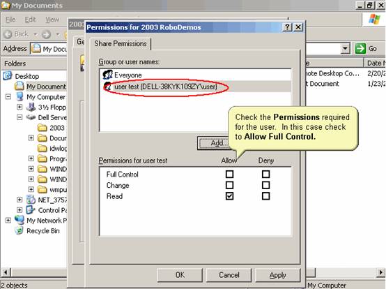 Windows2003配置共享目录(图十二)
