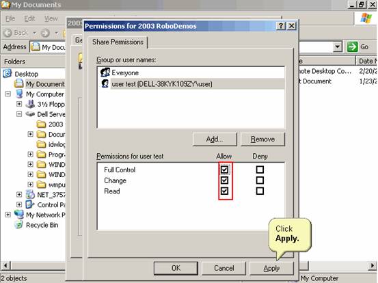 Windows2003配置共享目录(图十三)